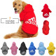 Pet Dog Hoodie - Soft Fleece Sweatshirt for Bulldogs & Labradors