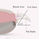 Professional Pet Nail Clippers: LED Light Paw Grooming Scissors