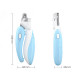 Professional Pet Nail Clippers: LED Light Paw Grooming Scissors